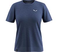 Salewa Damen Eagle Minilogo Am W T-Shirt, Dark Denim, XS EU