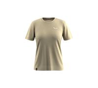 Salewa Eagle Mini Logo Alpine Merino Damen T-Shirt beigegrün - 38