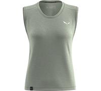 Salewa Eagle Minilogo Alpine Merino ärmelloses T-shirt L Shadow
