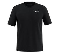 Salewa T-Shirt Eagle Minilogo AM Merino Herren Schwarz (BlackOut) Größe XXL