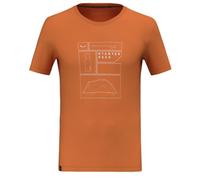 Salewa Eagle Pack Dry T-Shirt Herren, burnt orange - 46/S - Burnt Orange - Gr. S
