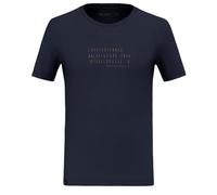 Salewa Eagle Poem Dry T-Shirt Men, Navy Blazer, XL