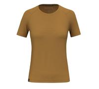 Salewa Eagle Poem Dry T-Shirt Women, Golden Brown, L