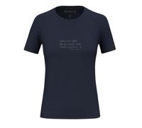 Salewa - Eagle Poem Dry'Ton T-Shirt Damen Blau (Gr.40)