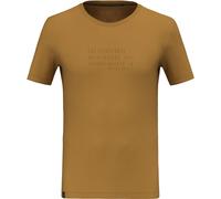 Salewa Eagle Poem Dry T-Shirt Men, Golden Brown, S