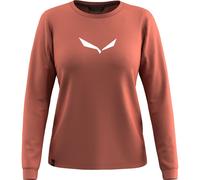 Salewa Eagle Solidlogo Dry Damen Longsleeve etruscan red 40