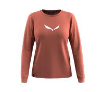 Salewa - Women's Eagle Solidlogo Dry Tee - Funktionsshirt, Gr. M 38, rot (EtruscanRed)