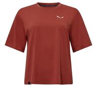 Salewa Trekking T-shirt Damen Frau Eagle Sunset Locker W Rot Größe XS