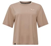 Salewa Damen Trekking T-shirt Frau Eagle Sunset Luftige W Beige Größe L