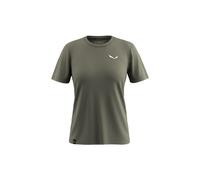 Salewa T-Shirt Eagle Vocab Damen – Faded Green – Größe M