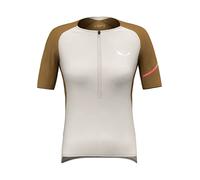 Salewa - Vento Merino Half Zip T-Shirt Damen Beige oatmeal/7020 (Gr.34)