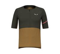 Salewa Fahrradshirt "Vento Merino" in Khaki - Größe M | Herren Sportshirts