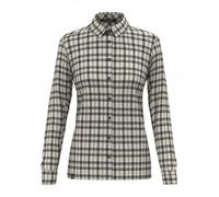Salewa Fanes Flannel 5Pl L/S Shirt Women 46/40 oatmeal/black out