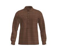 Salewa Fanes Flannel 5PL M Long Sleeve Shirt earth brown/chocolat (7679) 56/3X