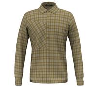 Salewa Fanes Flannel 5PL W L/S - Langarm Hemd- Herren 56 Brown