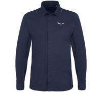 Salewa Fanes Hemp M L/S - Langarmshirt - Herren 46 Blue/White