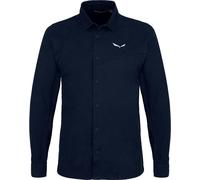 Salewa Fanes Hemp M L/S - Langarmshirt - Herren 46 Blue/White