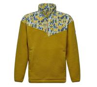 Salewa Fleecejacke Eagle Anniversary Half Zip (warm, weiches Material) olive/goldgelb Herren, Größe L