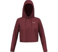 Salewa Damen Lavaredo Hemp Crop Hoodie (Größe S, rot)