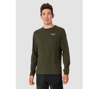 Salewa Pedroc Dry Langarm-t-shirt S Dark Olive