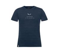 Salewa Funktionsshirt "Eagle Dry" in Dunkelblau - Größe 116 | Kinder Oberteile