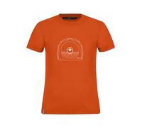 Salewa Funktionsshirt "Graphic Dry" in Orange - Größe 128 | Kinder Oberteile