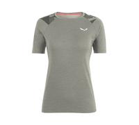 Salewa Funktionsshirt in Grau - Größe 42 | Damen Outdoor Tops Shirts