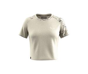 Salewa Funktionsshirt "Lavaredo Hemp" in Beige - Größe 42 | Damen Outdoor Tops Shirts