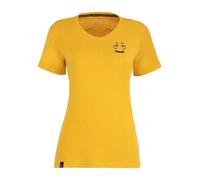 Salewa Funktionsshirt "Lavaredo Hemp" in Gelb - Größe 42 | Damen Outdoor Tops Shirts