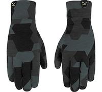 Salewa Liner-Handschuh Ortles Cristallo (warm und atmungsaktiv) - schwarz/camou, Größe XL