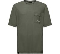 Salewa Herren Agner Hemp/DST T-Shirt (Größe M, oliv)