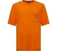 Salewa Herren Agner Hemp/DST T-Shirt (Größe XXL, orange)