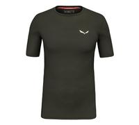 Salewa Herren Cristallo Warm Amr M T-srt. Shortsleeve Tee, Dark Olive, M EU