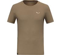Salewa - Eagle Minilogo Alpine Merino T-Shirt - Merinoshirt, Gr. L 50, quicksand (Quicksand)