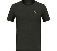 Salewa - Eagle Minilogo Alpine Merino T-Shirt - Merinoshirt, Gr. S 46, grün (DarkOlive)