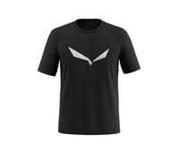 Salewa Solidlogo Dri-release® Kurzarm-t-shirt 2XL Black Out