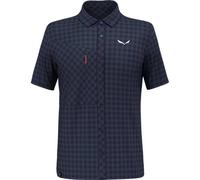 Salewa Puez Dry Kurzarmhemd Herren, Blau, XL