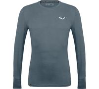 Salewa Lavaredo Hemp M L/S - Langarm T-Shirt - Herren 54 Blue/White