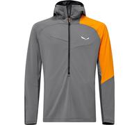 Salewa Herren NXT Hyb 1/2 Zip Hoodie (Größe L, grau)