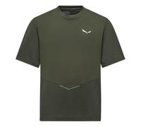 Salewa - Pedroc Dry Hyb T-Shirt - Funktionsshirt, Gr. S 46, oliv (DarkOlive)