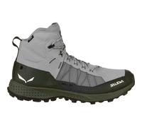 Salewa Wanderschuhe Pedroc Pro Mid PTX (Powertex) - Speed-Hiking, Travel, wasserdicht - grau Herren, Größe Euro (US) 42,5 (9,5)