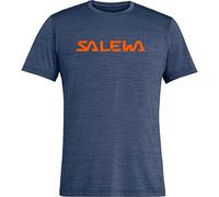 Salewa Herren Puez Hybrid 2 Dry M S/S Tee T Shirt, Navy Blazer Melange, 3XL EU