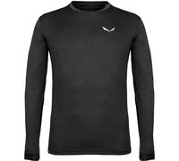 Salewa Puez Melange Dryton Langarm-t-shirt S Black Out Melange
