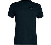 Salewa T-Shirt Puez Melange Dryton Kurzarm Größe S Blueberry Melange