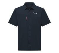 Salewa Kurzarmhemd Puez S/S Gr. S (46) Blau (Blueberry)