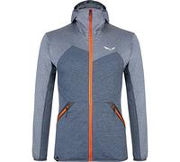 SALEWA Herren Pullover und Sweatshirts PUEZ Melange Pl M Fz Hdy, Premium Navy Melange, 48/M