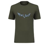 Salewa Herren Pure Eagle Dry M T-shirt, Dark Olive, L EU