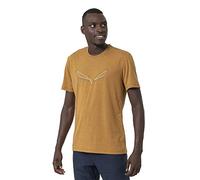 Salewa Herren Pure Eagle Frame Dry T-shirt M Sport T Shirt, Golden Brown Melange, XL EU