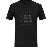 Salewa Herren Eagle Dotted MTN AM T-Shirt (Größe M, schwarz)