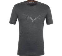 SALEWA Herren Shirt PURE EAGLE SKETCH AM M T-SHIRT (28340) S black out 0910